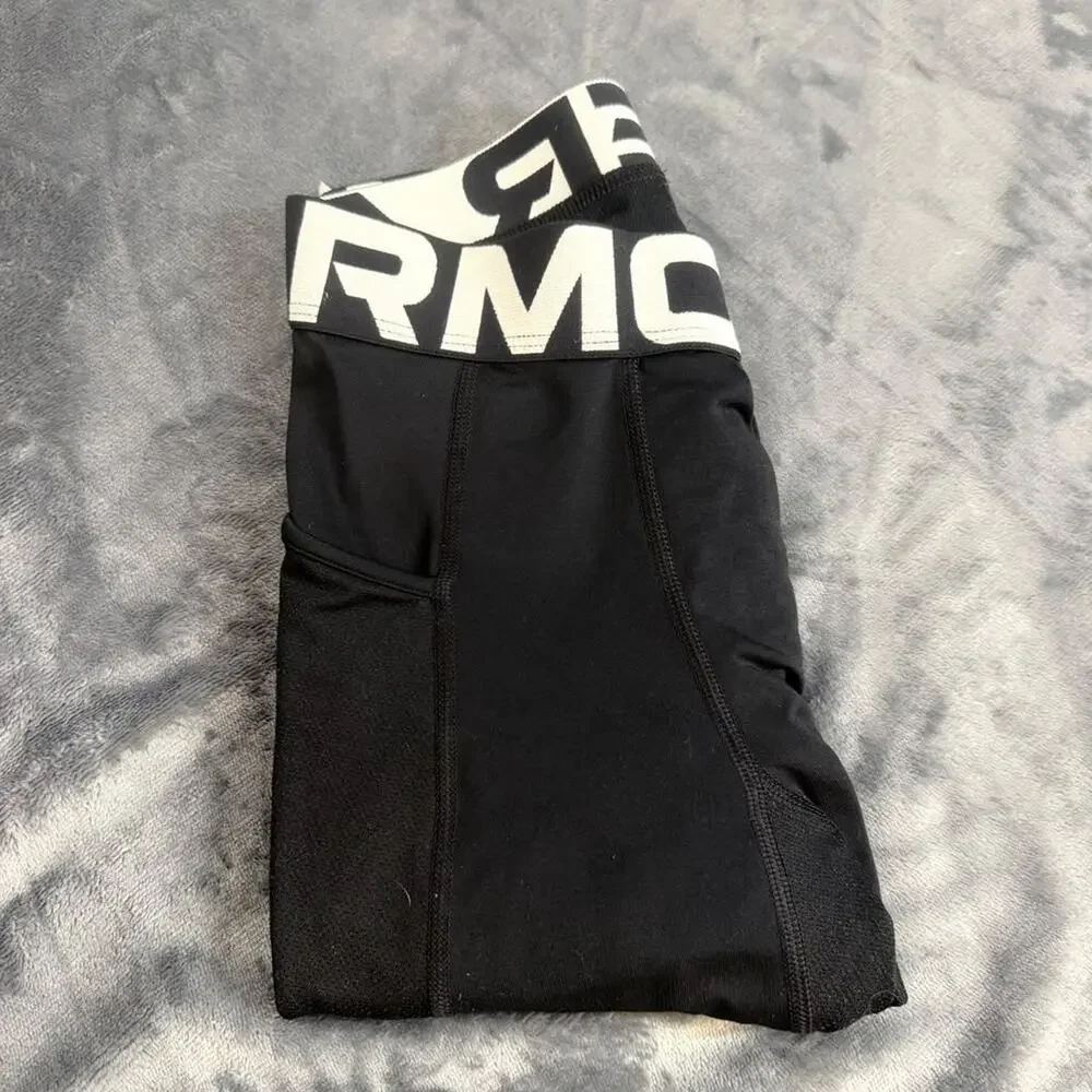 Mens Under Armour Cold Gear Black Spandex Tights Compression Pants Sz S